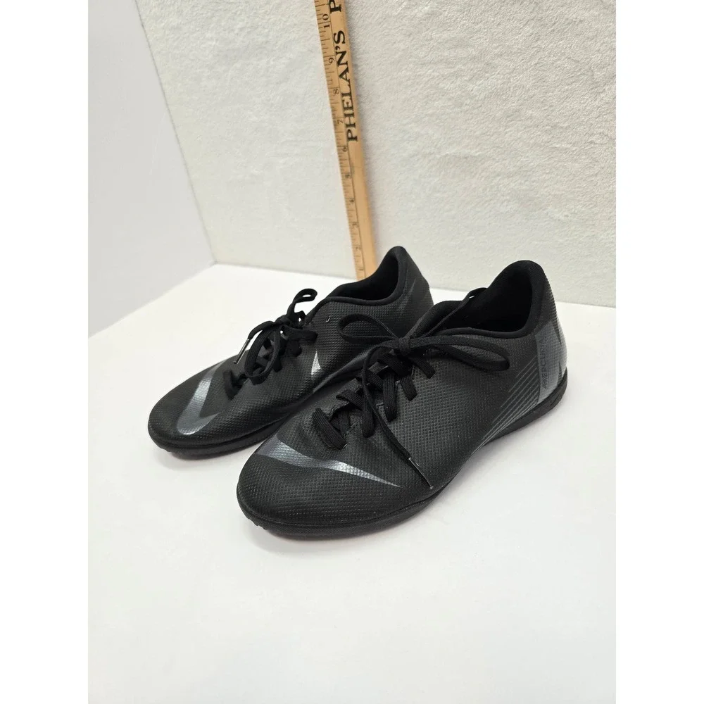 Nike Mercurial Vapor‎ 13 Academy IC Indoor Soccer Shoes Black Kids 5Y